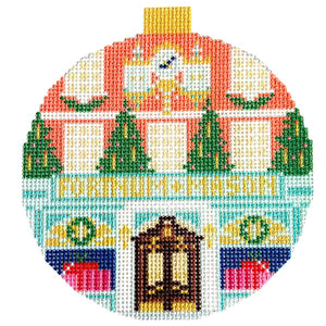 Fortnum and Mason London Store Front Needle Point To Go