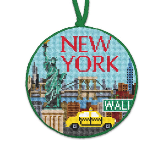 New York Round Needlepaint 58499