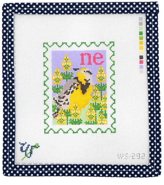 Nebraska Stamp Wipstitch