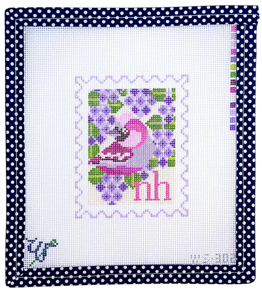 New Hampshire Stamp Wipstitch