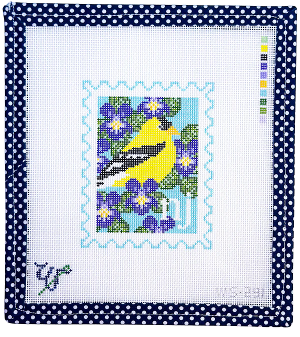 New Jersey Stamp Wipstitch