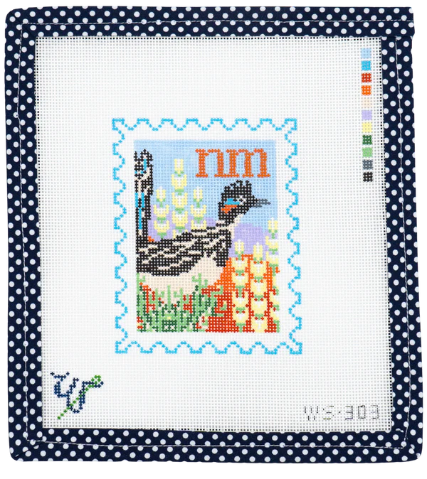 New Mexico Stamp Wipstitch