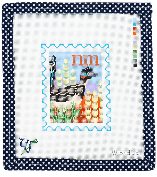 New Mexico Stamp Wipstitch
