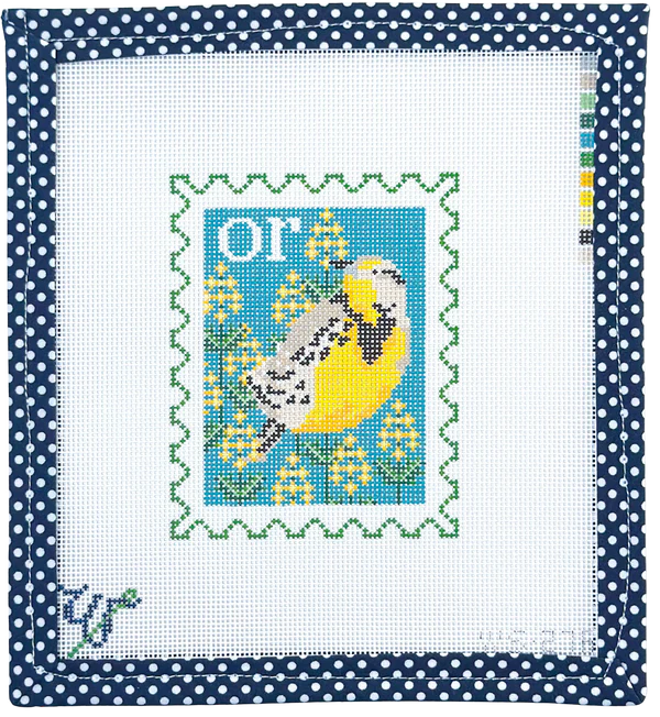 Oregon Stamp Wipstitch