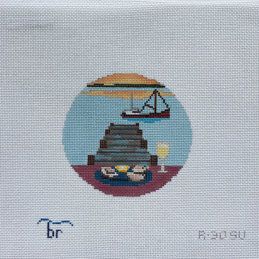 Oysters on the Pier Blue Ridge Stitchery