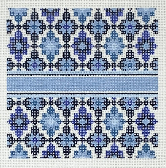 Portuguese Tiles Blue 5" Lauren Bloch