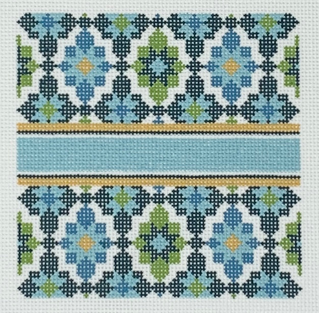 Portuguese Tiles 4" Square-Turquoise