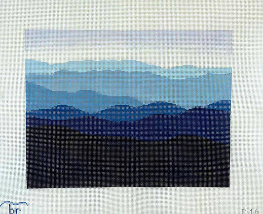 Blue Ridge Mountain Large Blue Ridge Stitchery