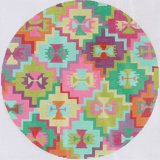 Kilim Round Circus Palette Kate Dickerson