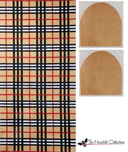 Burberry Plaid Satchel The Meredith Collection