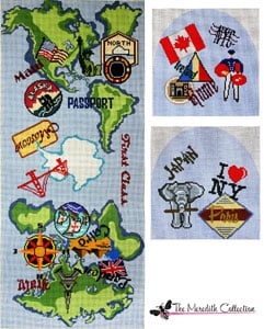 International Travel Satchel The Meredith Collection