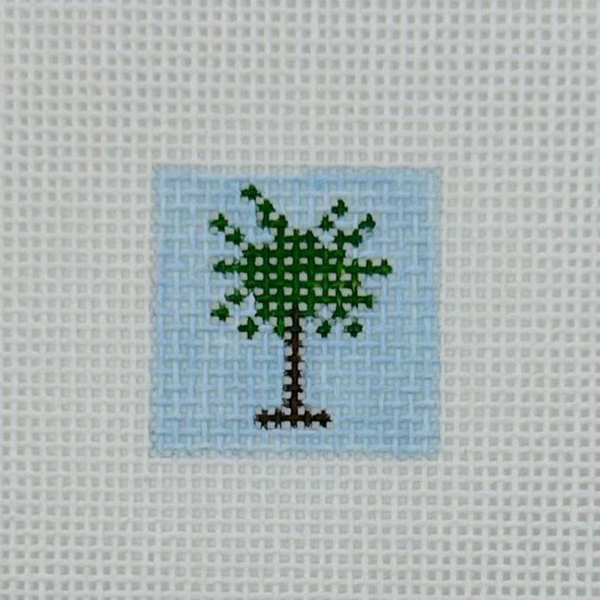 Palm Tree 1" Blue Waters