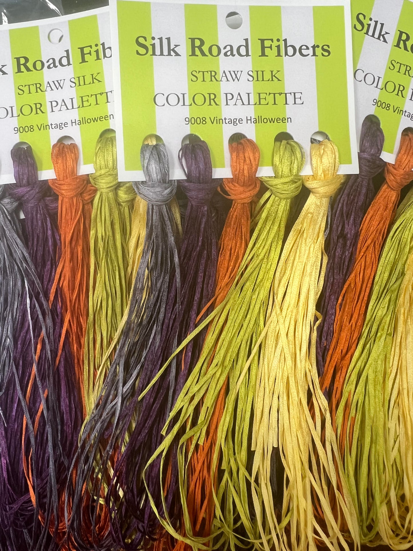 Straw Silk Quarterly Palettes Vintage Halloween