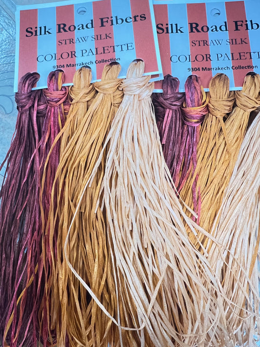Straw Silk Quarterly Palettes Marrakech Collection