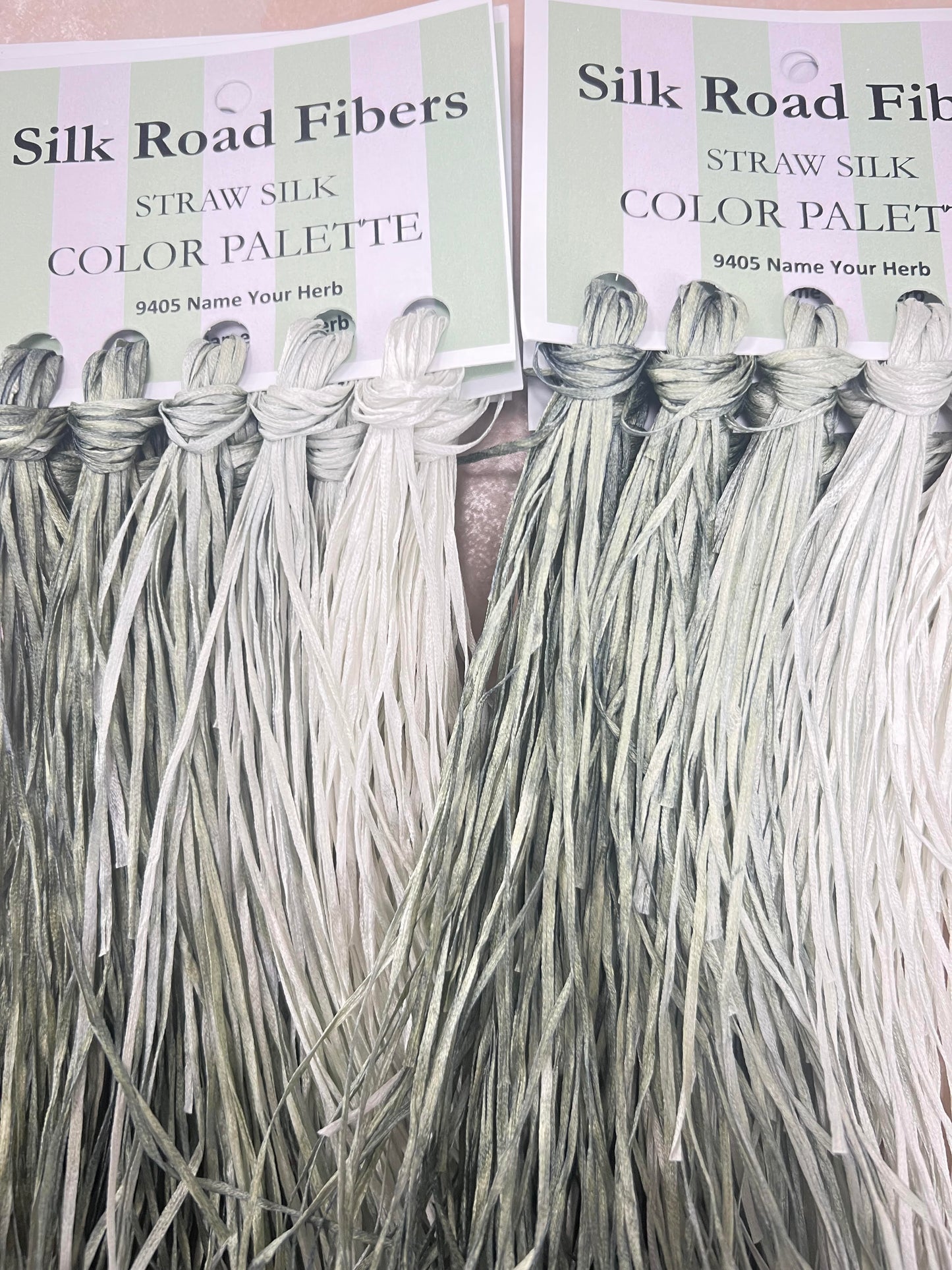 Straw Silk Quarterly Palettes Name Your Herb