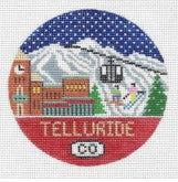 Telluride Round Doolittle Stitchery R113