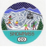 Snowmass Round Doolittle Stitchery R123