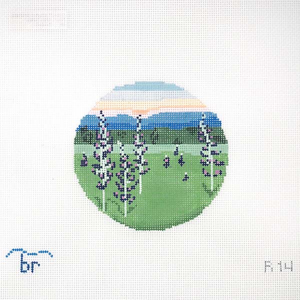 Lupine Field Blue Ridge Stitchery
