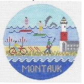 Montauk Round Doolittle Stitchery R305