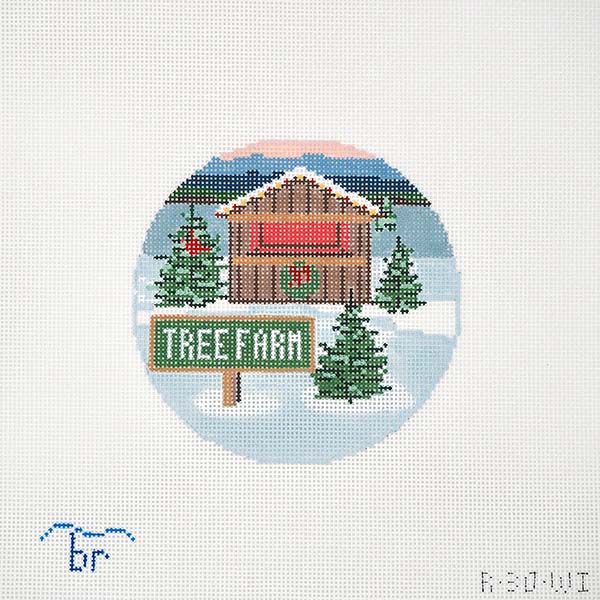 Virginia Apple Tree Stitch Concept - Tree Farm – Artful Stitches