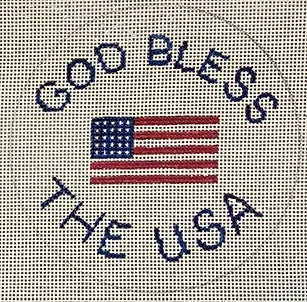 God Bless the USA Ornament R337