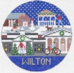 Lake Bluff Round Doolittle Stitchery R339