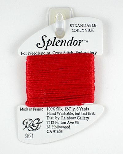 Splendor Medium Red S821 Rainbow Gallery