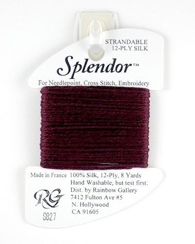 Splendor Dark Burgundy S827 Rainbow Gallery