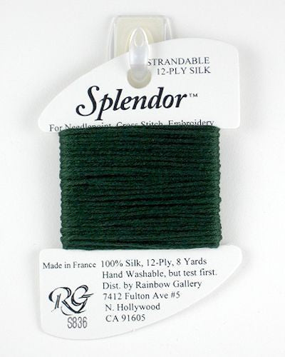 Splendor Dark Forest Green S836 Rainbow Gallery
