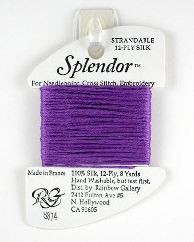Splendor Medium Violet S874 Rainbow Gallery