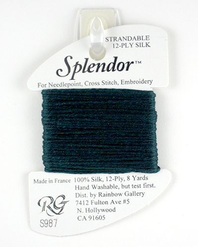 Splendor Very Dark Gray Green S987 Rainbow Gallery