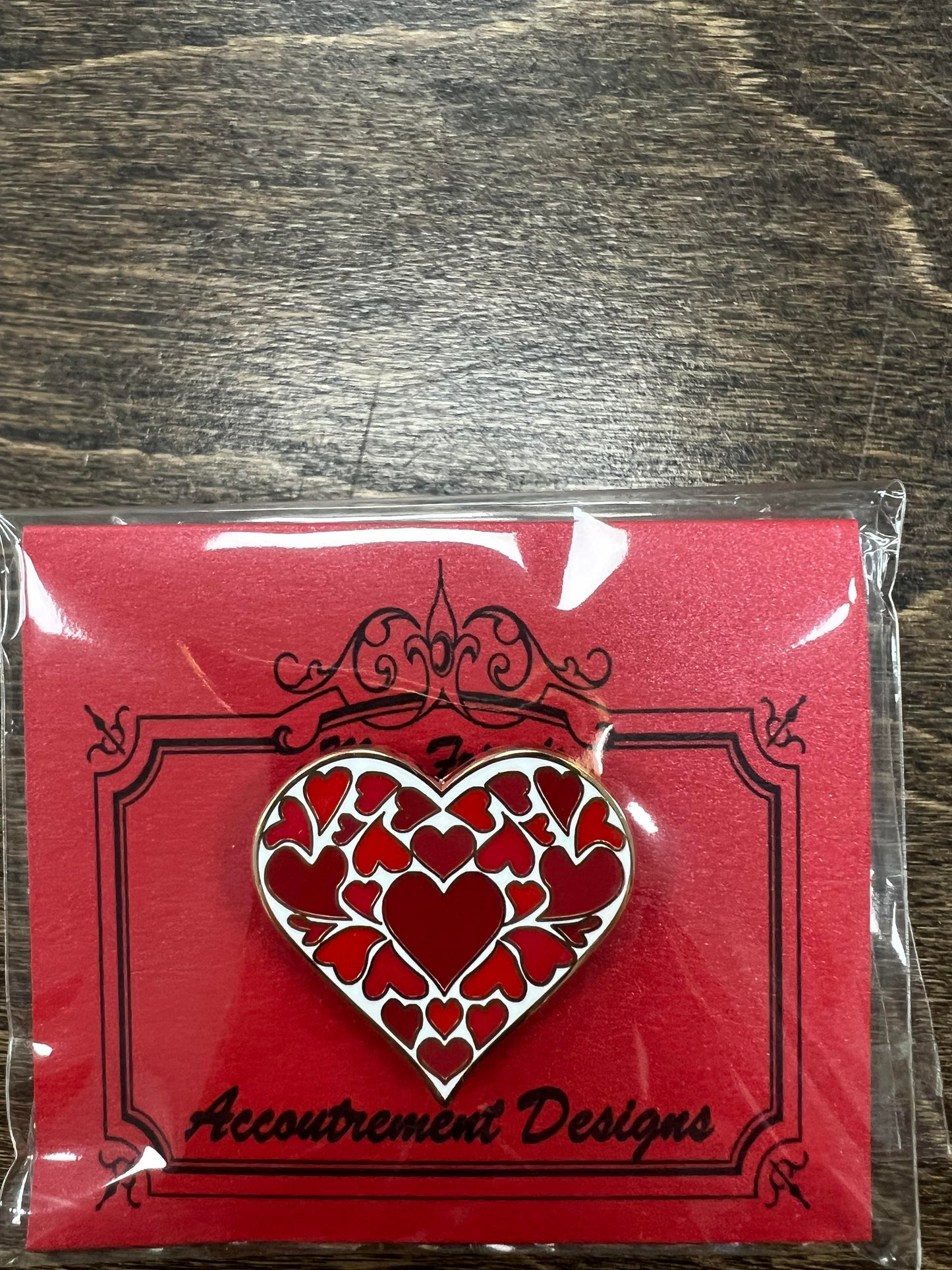 Red Hearts Needle Minder
