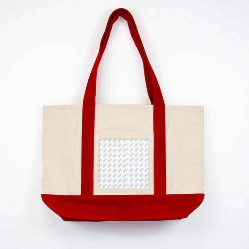 Canvas Tote Bag Red Tilli Tomas
