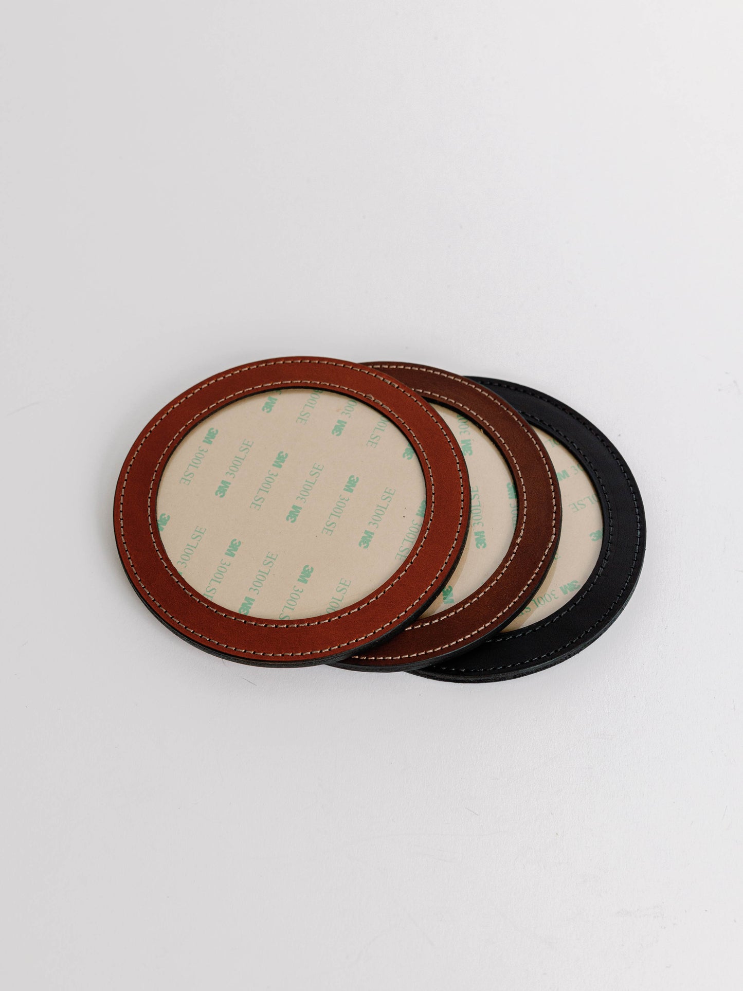 Round Self Finishing Coaster Clayton and Crume