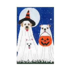 Dog Halloween Pillow Scott Church