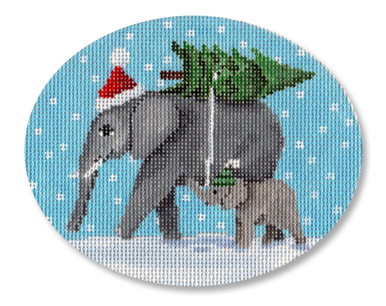 Elephants bringing home the tree Scott Church