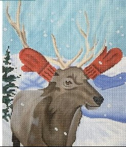 Elk with Red Mittens Scott Church