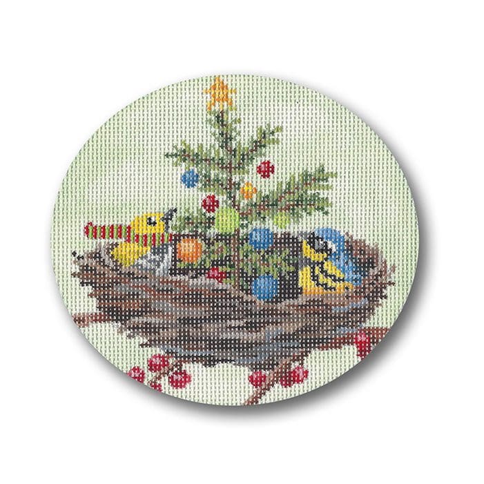 Bird Nest with Christmas Tree Scott Church
