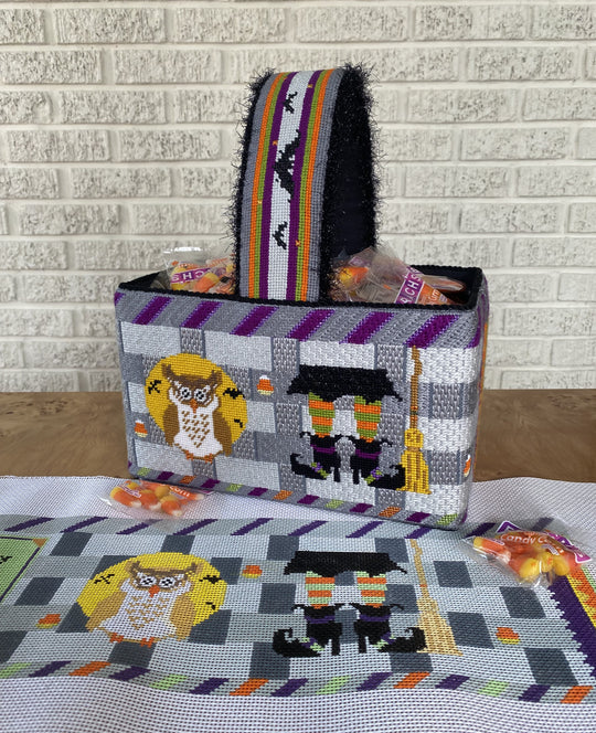 Halloween Basket with Handle Patricia Sone