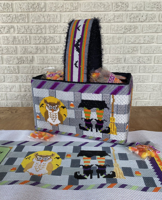 Halloween Basket with Handle Patricia Sone