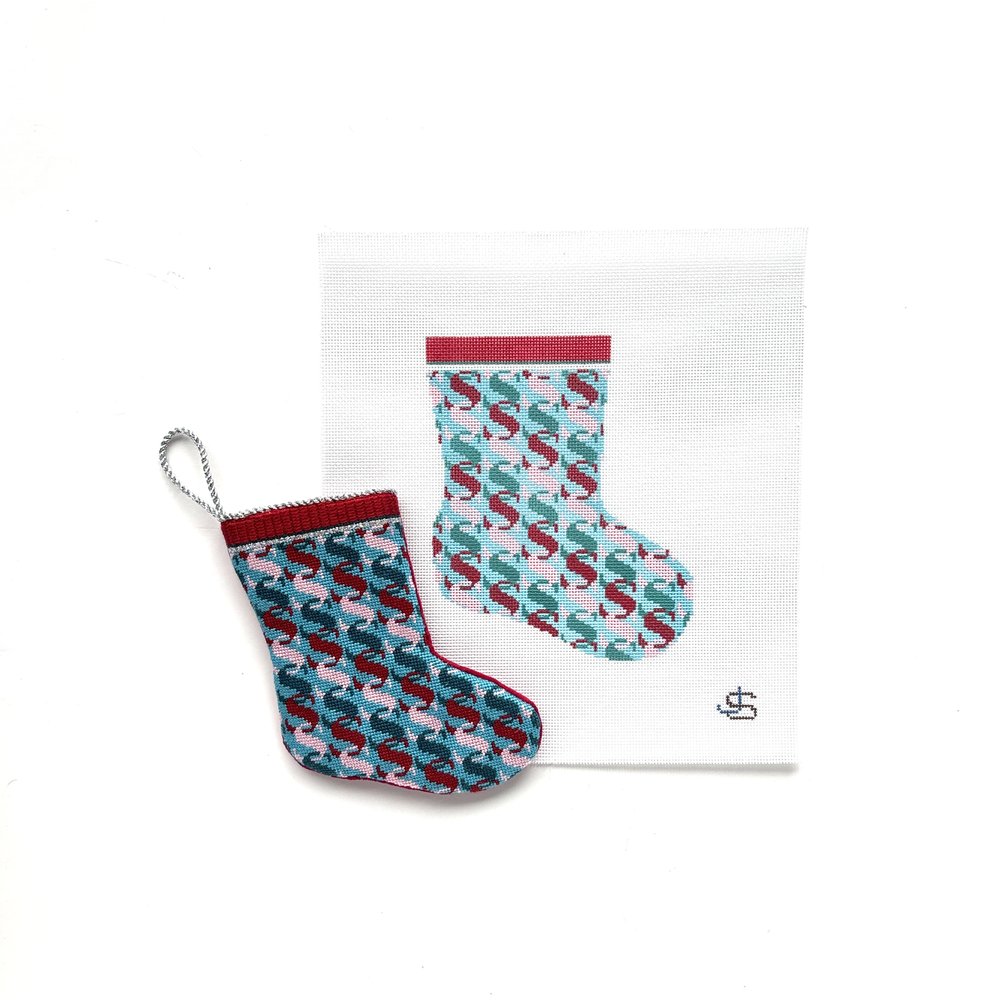 Mini Stocking Letter S Jeni Sandberg