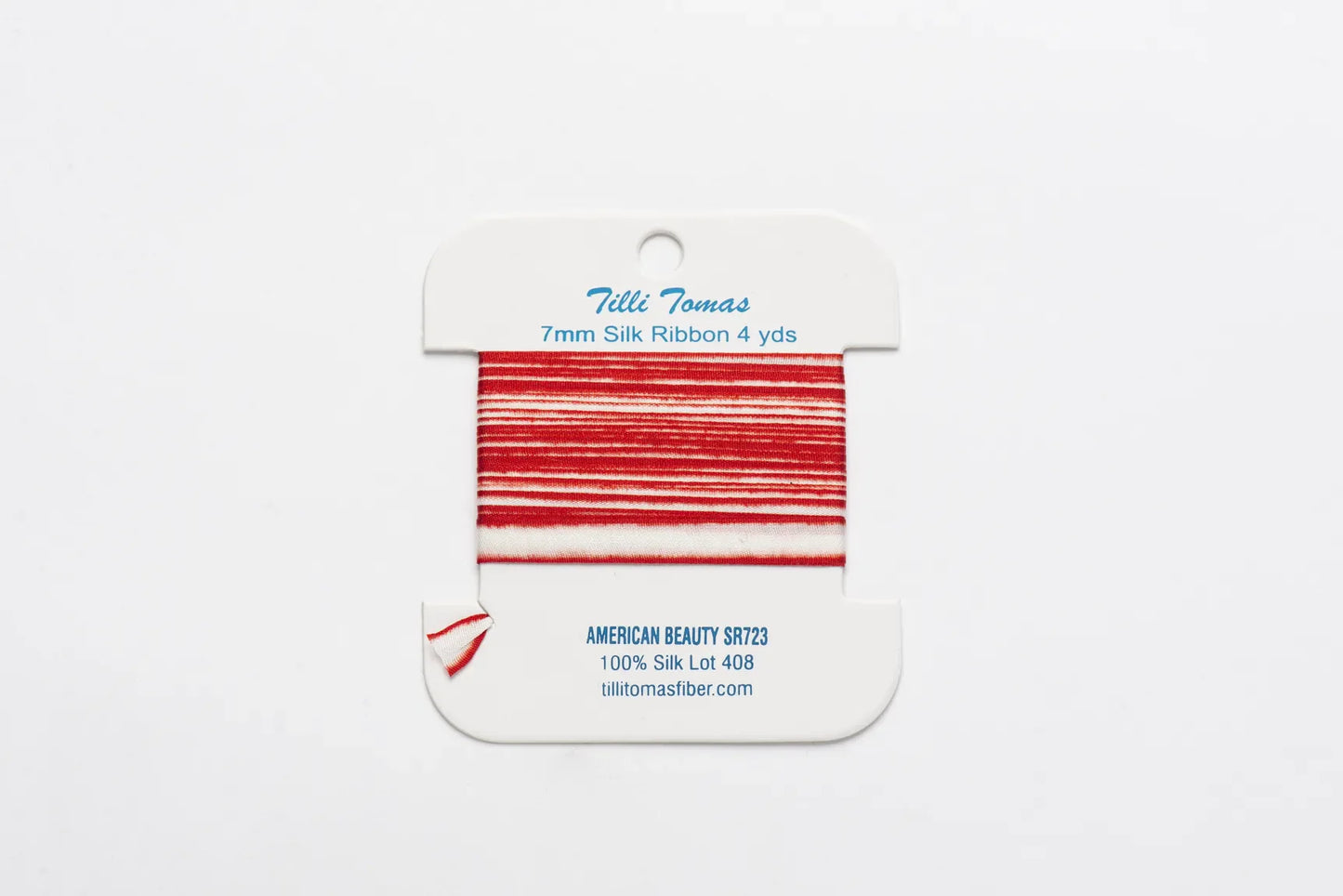 American Beauty Silk Ribbon Tilli Tomas
