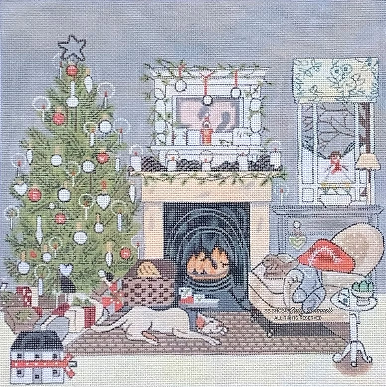 Christmas Eve Room Sally Swanell
