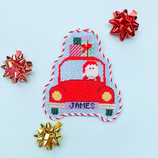 Santa in Car