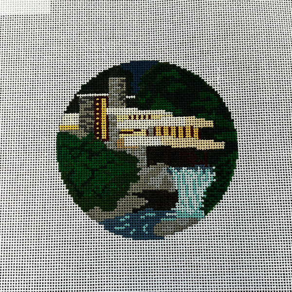 Fallingwater Ornament by The Squirrel and the Snail
