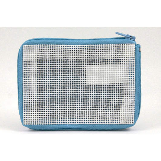 Stitch & Zip Black Blank Coin Purse
