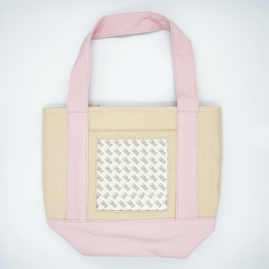 Canvas Tote Bag Small Light Pink Tilli Tomas