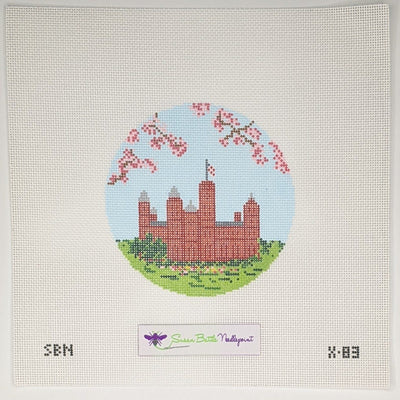 Smithsonian with Cherry Blossoms Susan Battle