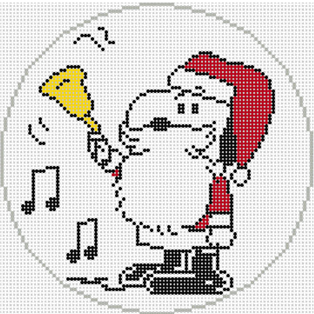 Snoopy Santa Ringing The Bell