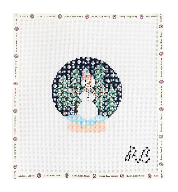 Snowman Snow Globe Rachel Barri